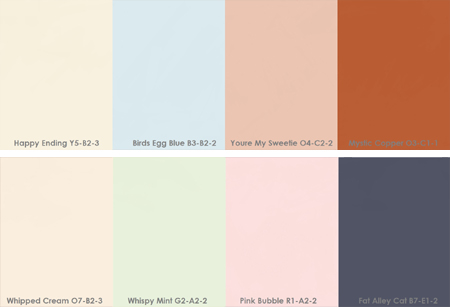 Plascon 2014 colour palette 