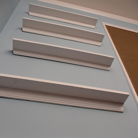 Easy decorative shelves