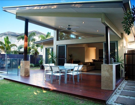 Practical outdoor structures for garden or patio