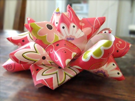 Ideas for leftover wrapping paper