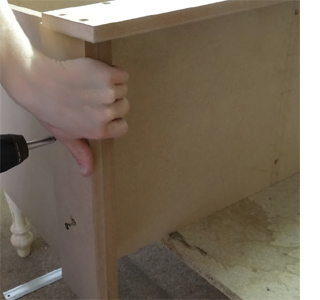 DIY multi-drawer storage unit 