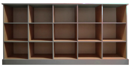 Pigeon hole dresser - multi-drawer unit 