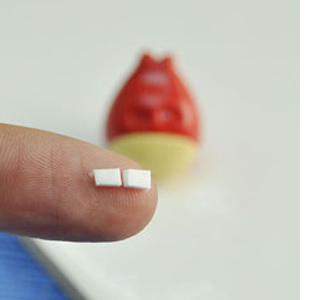 Angry birds key ring with modelling clay