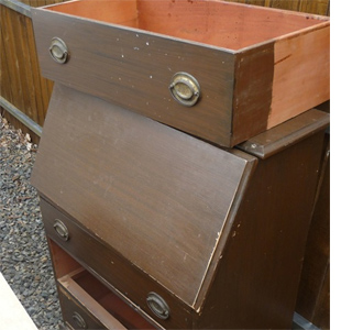 Add a touch of sparkle to accent furniture 