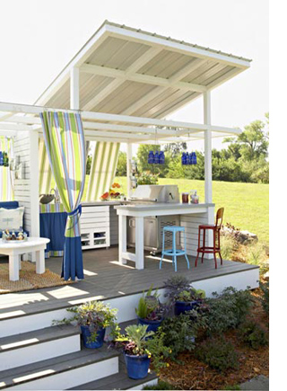 Transform a deck or patio for entertaining 