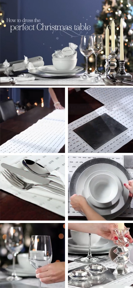 How to set the perfect Christmas table 