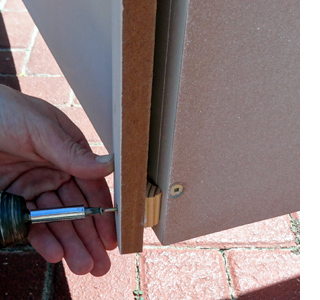 DIY Shaker or cottage-style wardrobe