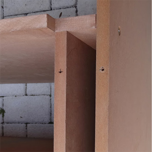 DIY shabby chic cottage wardrobe 