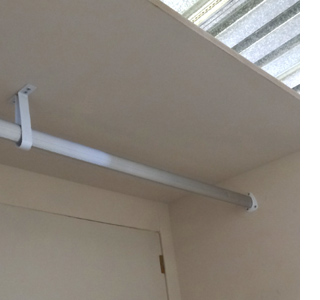 DIY Shaker or cottage-style wardrobe