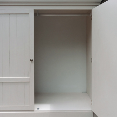 DIY Shaker or cottage-style wardrobe