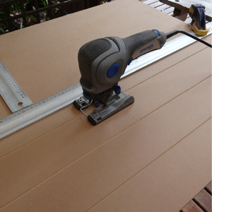 DIY shabby chic cottage wardrobe 