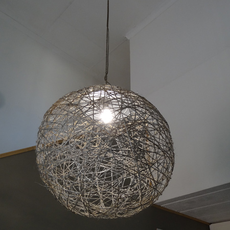 Extra Large Twine Lampshade, Ball Lamp Shade