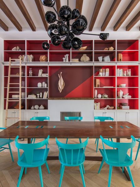 decorate home colour plascon paint colourful accessories turquoise teal red white retro