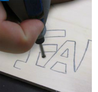 Making wall art with Dremel Moto Saw 