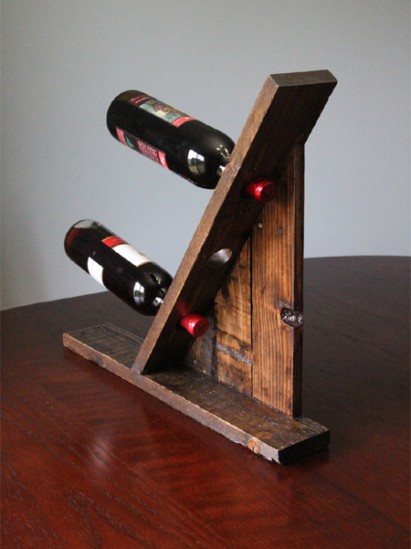 ideas reclaimed timber wood pallet wine rack
