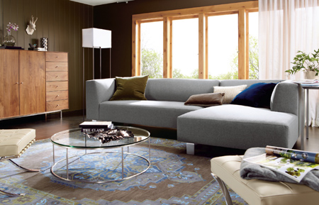 contemporary sectional