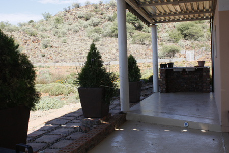 Turning a khaya into a guest house