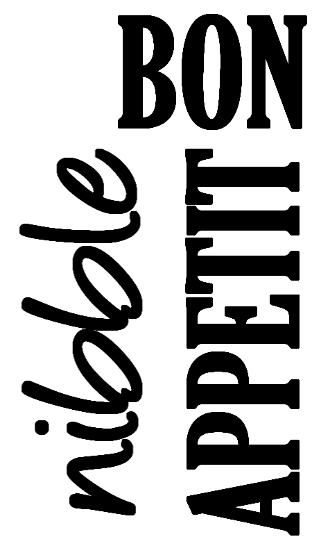 chalkboard Contact stencil