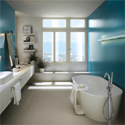 Luxury bathroom tile options 