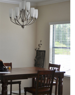dining room makeover before