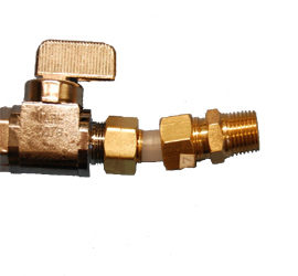 Add a shower spray to your toilet 