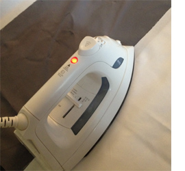 How to make horizontal striped curtains