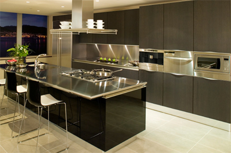 clean stainless steel