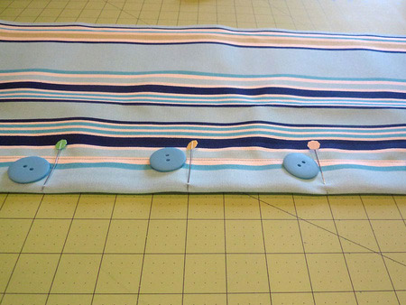 How to make square or rectangle piped cushions