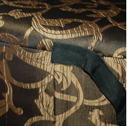 How to make a circular ottoman