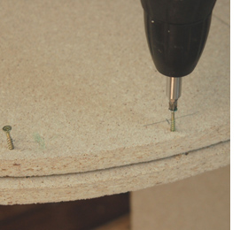 How to make a circular ottoman