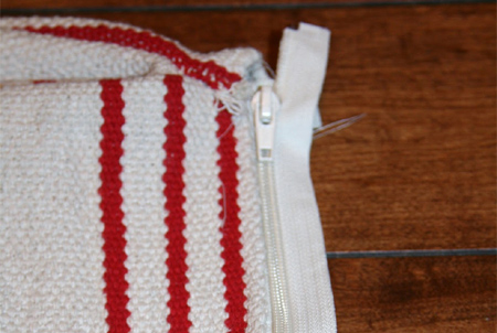 How to make a rug or dhurrie pouf 