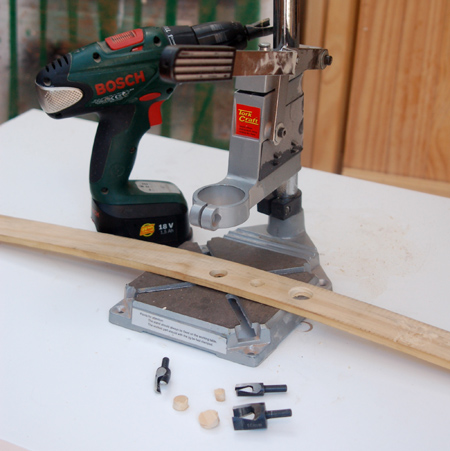 How to use a plug cutter 