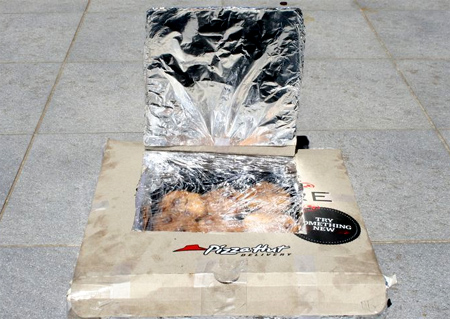 How to make a solar oven