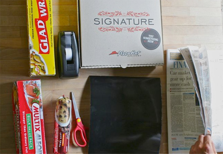 How to make a solar oven