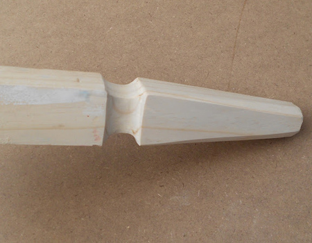 Make your own legs or feet for furniture