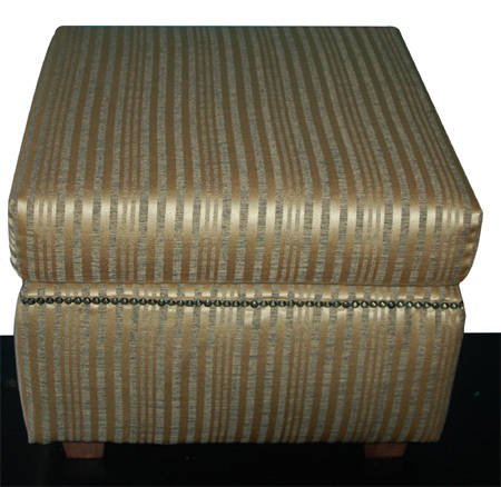 Make a basic upholstered ottoman