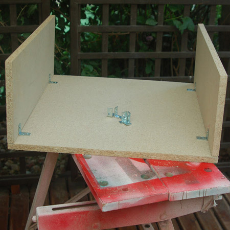 Make a basic upholstered ottoman