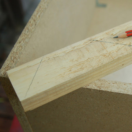 Make a basic upholstered ottoman