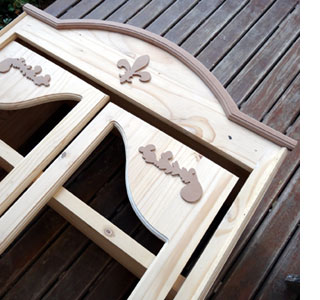 Use Dremel Trio to make own moulding and trim