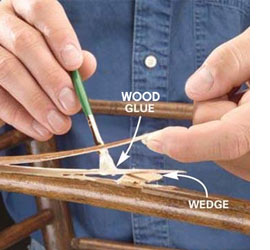 Fast fixes for wood furniture