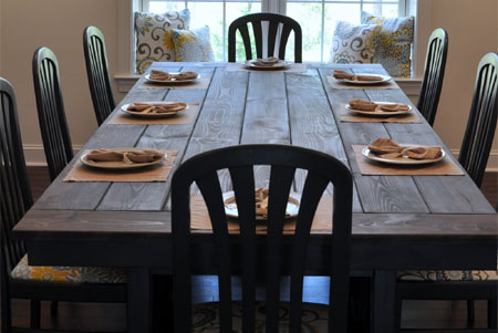 How to make a farmhouse table