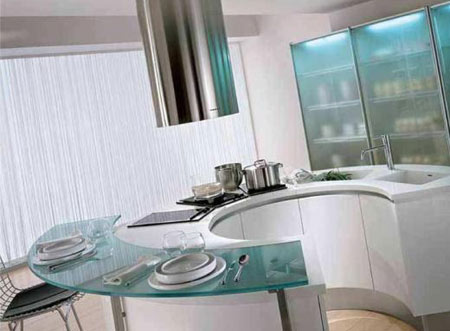 Circular kitchen designs 