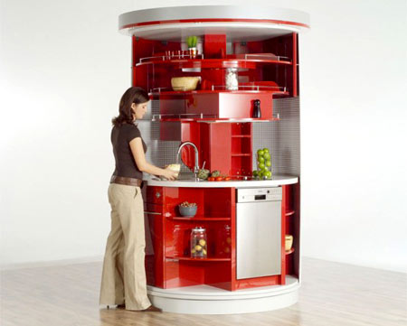 Clever compact kitchen for small home