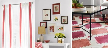 One room - three colour ways