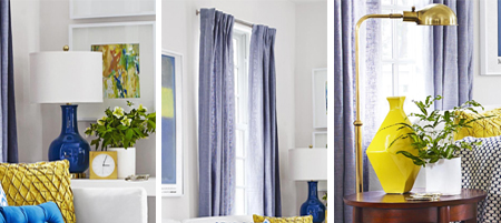 One room - three colour ways