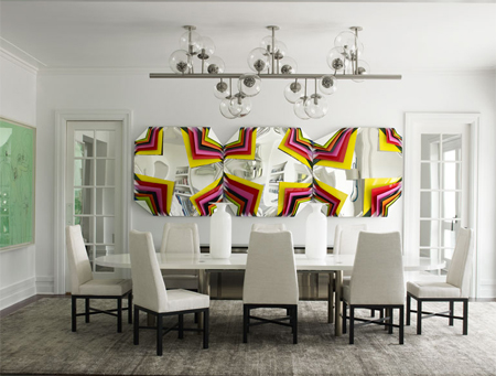 modern contemporary coastal style decor mirror wall