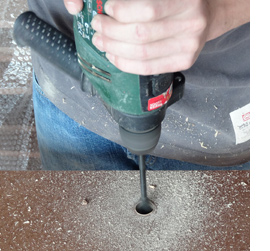 Replace interior hollow-core door