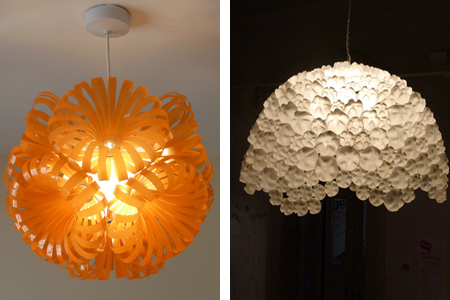 sarah turner lamp light shade plastic bottles