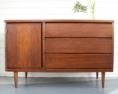 Refinishing secondhand furniture