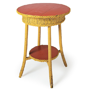 How to paint wicker furniture